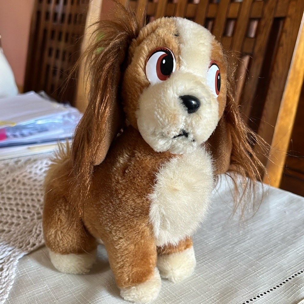 Disney Lady vintage stuffed animal